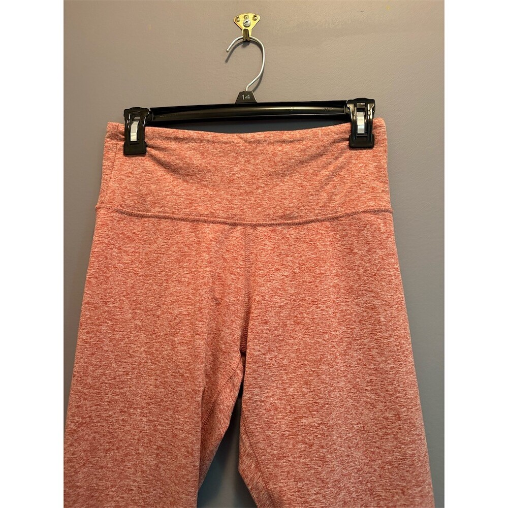 Balance Collection Leggings Womens M Heather Maroon High Rise  Yoga - Picture 2 of 9